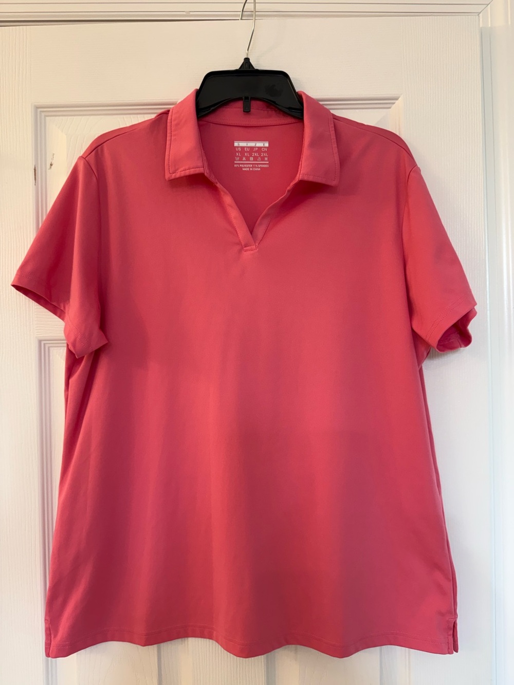 Women’s Coral Short-Sleeve Polo Shirt
